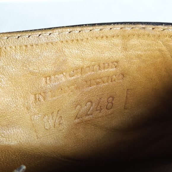 BEDSTU Women's Onset US8,5 Brown Distressed Leather Peep Toe Zip Ankle Booties - Picture 13 of 16